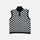 ISA BOULDER 「CHESSMESS VEST ASH CHEKERED」