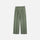 AURALEE 「BLUEFACED WOOL TWO-TUCK SLACKS / OLIVE GRAY STRIPE」