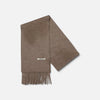 AURALEE「BABY CASHMERE LONG STOLE / NATURAL BROWN」