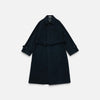 AURALEE 「SUPER FINE WOOL MOSSER SOUTIEN COLLAR COAT / BLACK」