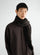 LEMAIRE 「FLUFFY SCARF IN ALPACA WOOL BLEND SEAL BROWN」