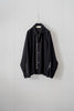 barbell object 「bo-07j05 zipper bl / black」