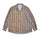 AURALEE 「GIZA LIGHT WEIGHT DOUBLE-CLOTH P/O SHIRTS –MIX MADRAS CHECK」