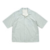 AURALEE 「TERRY LINED FINX STRIPE SHIRTS」