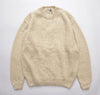 AURALEE 「 BRUSHED SUPER KID MOHAIR KNIT P/O – LIGHT BEIGE 」